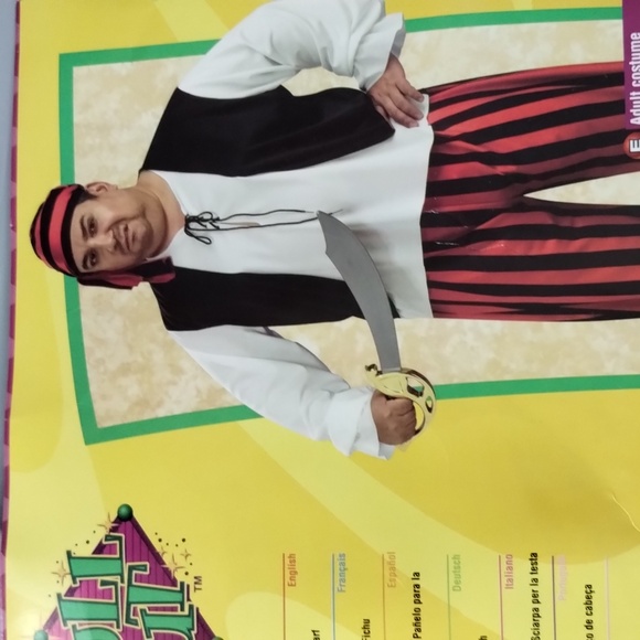 Plus Size Pirate Costume Men - Picture 1 of 8
